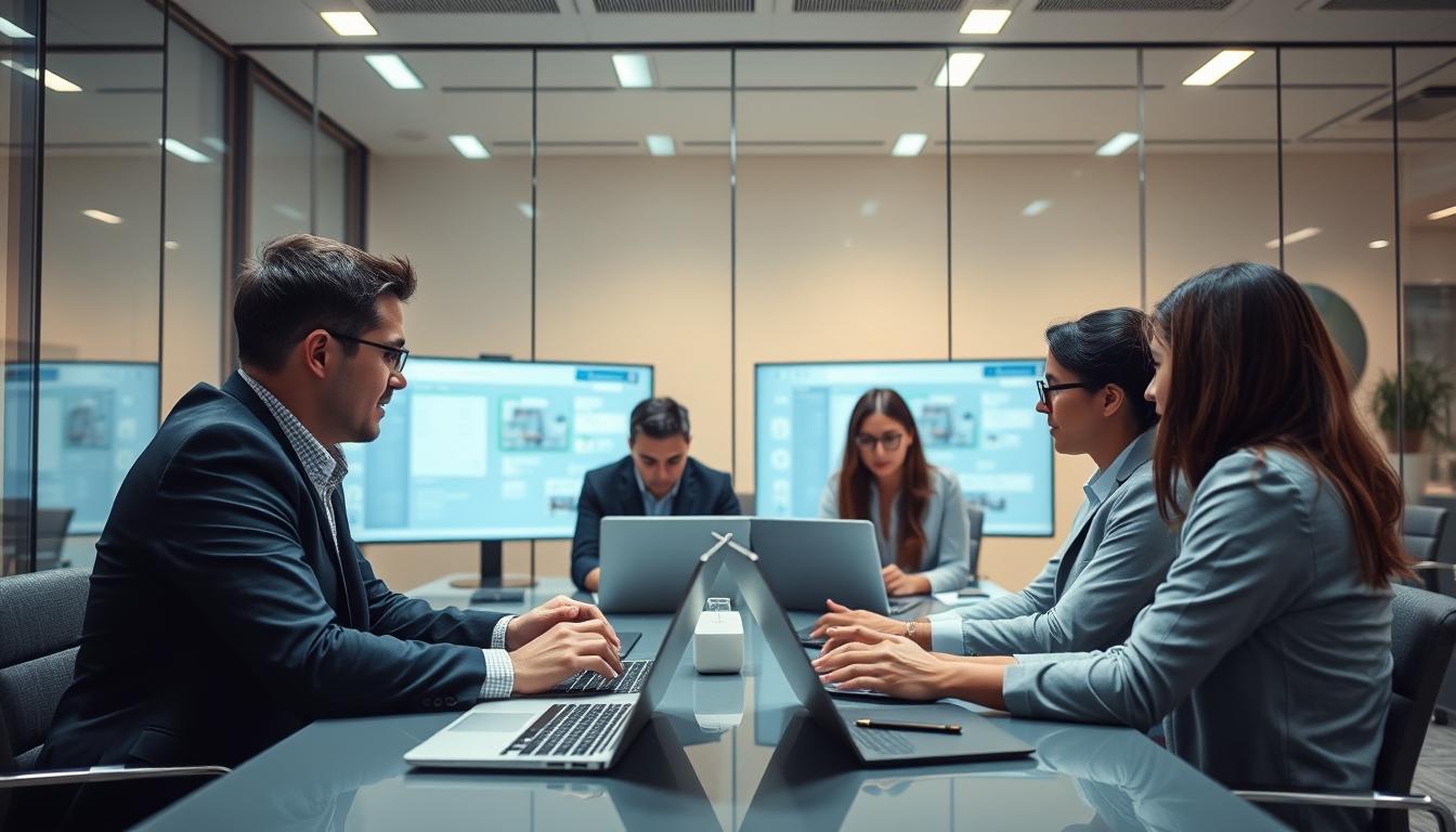 Enterprise software dashboards and business process automation